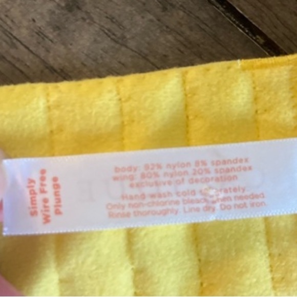 Cacique Simply Wire Free Plunge Bra Floral - Picture 12 of 13